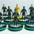 Subbuteo Andrew Table Soccer Brighton 2023-24 away kit on new WSB Professional bases